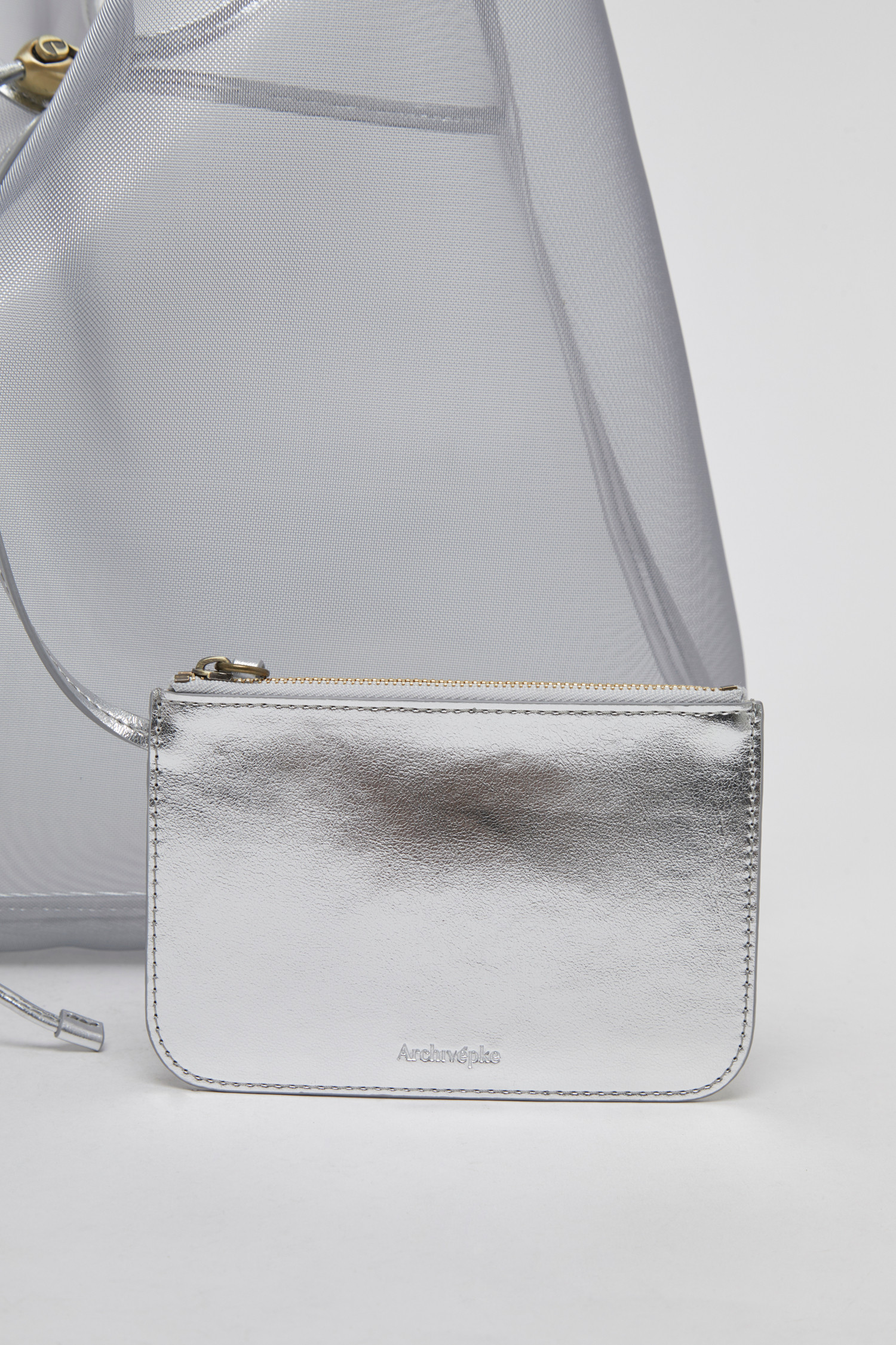 Archivépke] Luv basket bag(Mesh silver)