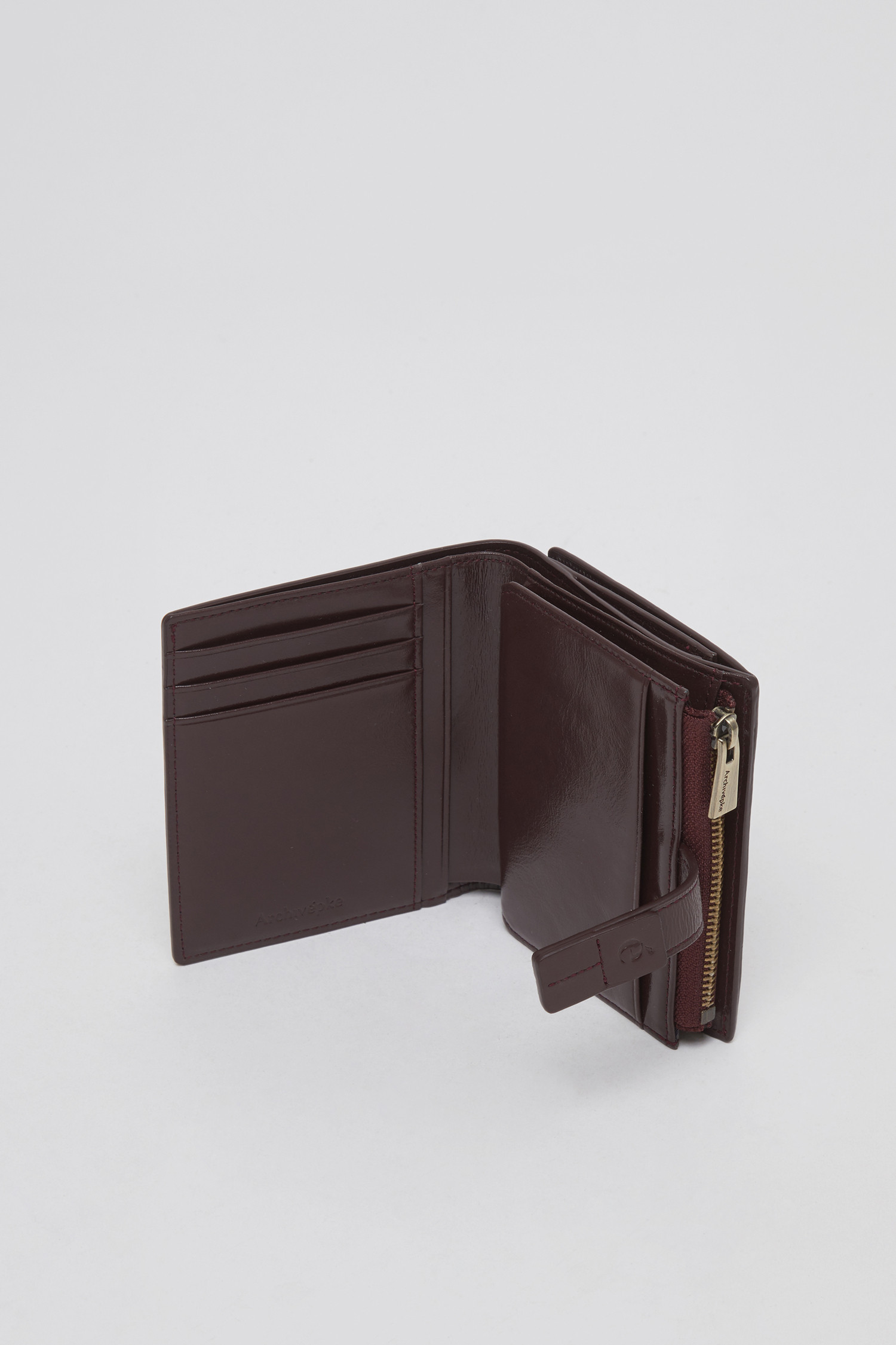 EXCLUSIVE] Essential wallet(Merlot red)_Archivépke - 코오롱몰