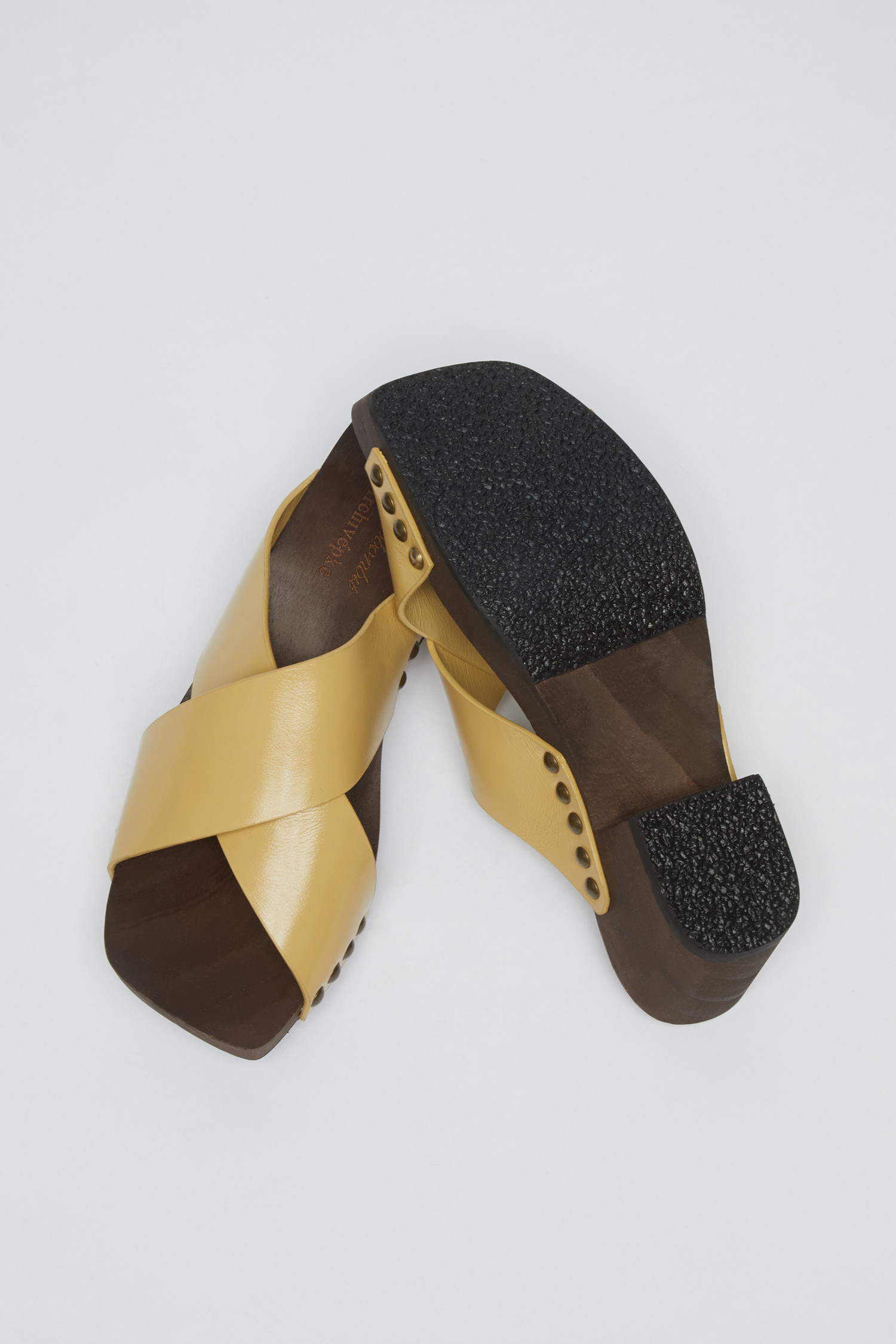 Archivepke x Ribbonbit] Strap clog(Butter)_Archivépke
