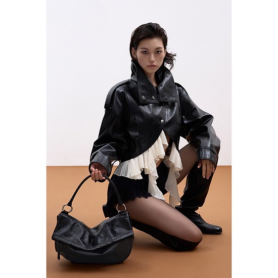 Small fling flap bag(Deep sleep)