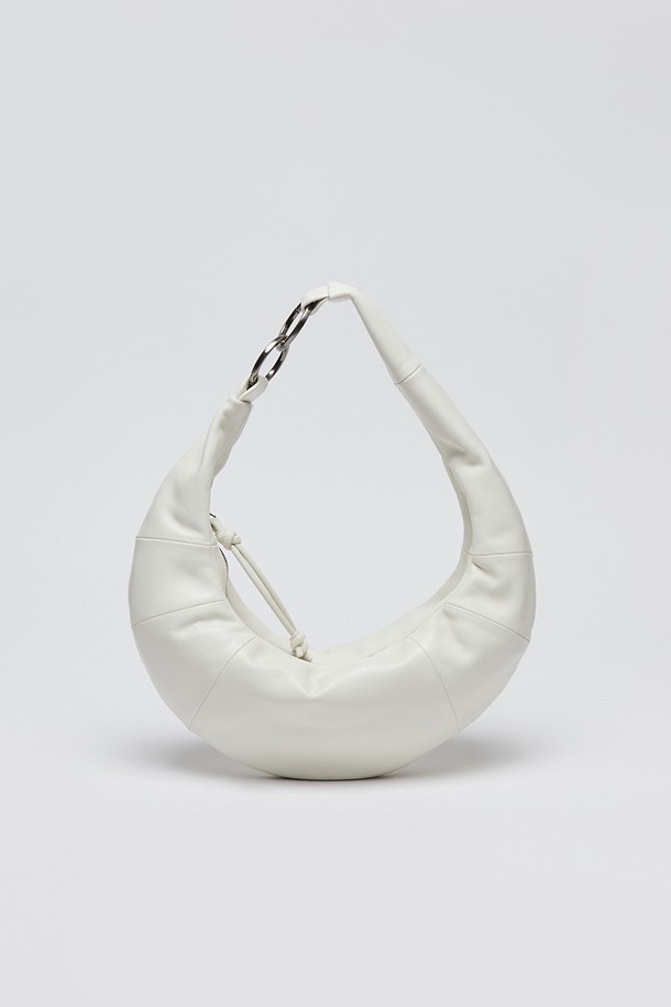 Small fling hobo bag(My clean bed)_WHITE-a