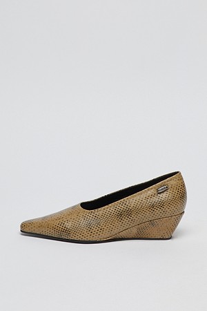 epke wedge pumps(Python mustard)_YELLOW-a