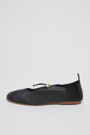 Luv string flat(Deep sleep)_BLACK-a