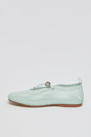[EXCLUSIVE] Mesh luv string flat(Cool mint)_BLUE-a