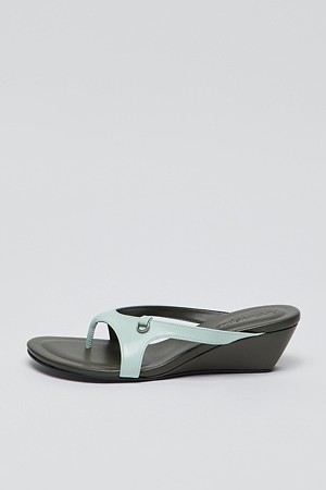 O-ring wedge sandals(Cool mint)_GREEN-a