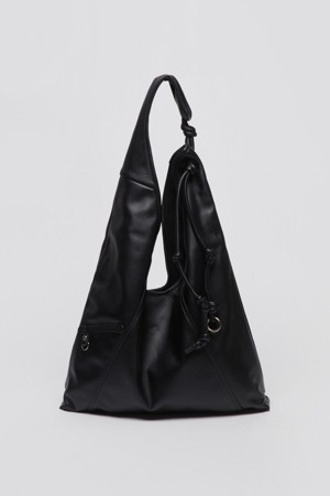 [EXCLUSIVE] Knotted layer bag(Deep sleep)_BLACK-a