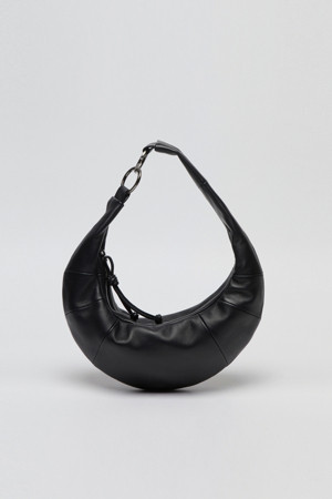 Small fling hobo bag(Deep sleep)_BLACK-a