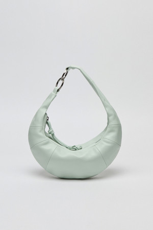 Small fling hobo bag(Cool mint)_GREEN-a