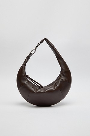 [도연PICK] Small fling hobo bag(Choco spread)_BROWN-a