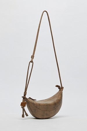 Small fling bag(Python beige)_BEIGE-a