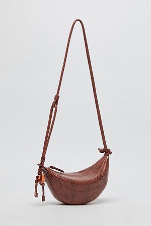 Small fling bag(Python red)_RED-a