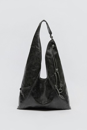 Knotted layer bag(Ash grey)_GREY-a