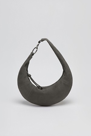 Small fling hobo bag(Dusty grey)_GREY-a