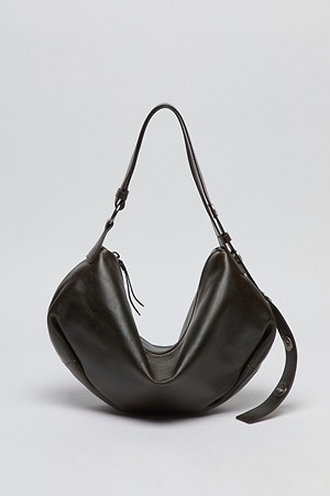 Small fling eyelet bag(Wood Brown)_BROWN-a