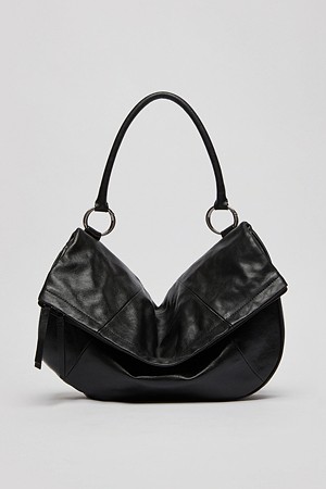 Small fling flap bag(Deep sleep)_BLACK-a