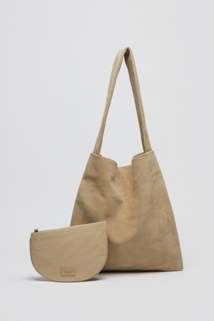 [EXCLUSIVE] Small took bag(Suede cream)_IVORY-a