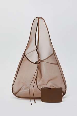 [EXCLUSIVE] Luv basket bag(Mesh brown)_BROWN-a