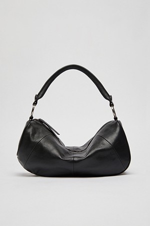 Small fling slouch Bag(Deep sleep)_BLACK-a