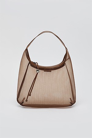 [EXCLUSIVE] MIni luv basket bag(Mesh brown)_BROWN-a