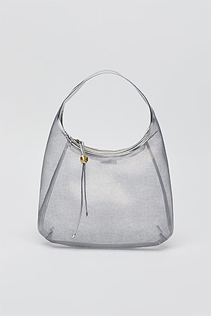 [EXCLUSIVE] MIni luv basket bag(Mesh silver)_SILVER-a