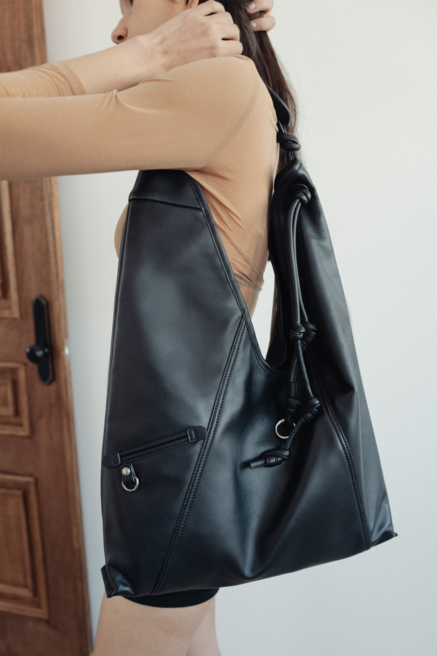 EXCLUSIVE] Knotted layer bag(Deep sleep)_Archivépke