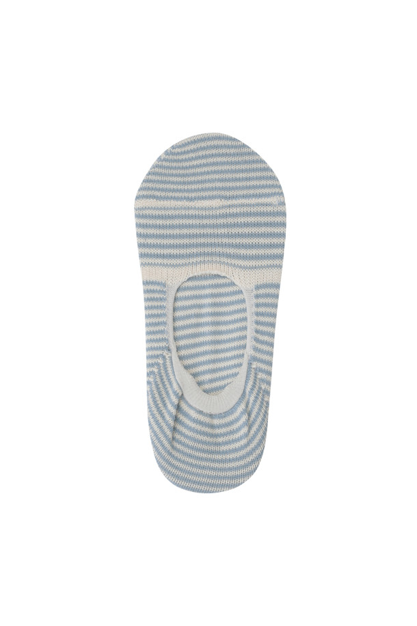 Men's Rib Mercerised Cotton Invisible Socks