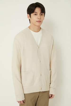 에센셜 메리노 울 가디건