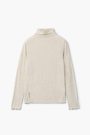 [epigram여성] 울혼방 레이어드 터틀넥 티셔츠