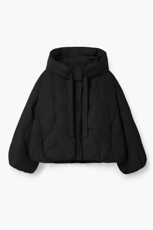 [epigram여성] 후드 스티치 숏 다운