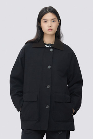 MARGARIN FINGERS] [24FW] RIBBON SHIRRING PADDING (CREAM)