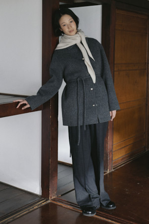 [epigram여성] 스트랩 울 자켓