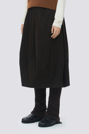 [epigram여성] 코쿤 볼륨 스커트 (set-up)