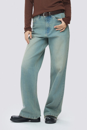 [epigram여성] 와이드 데님 팬츠