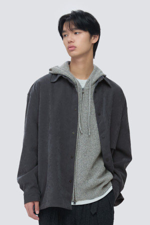 미니멀 오버핏 셔츠