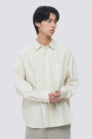 옥스포드 스트라이프 셔츠