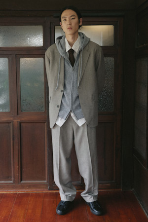 투톤 릴렉스 블레이저 (set-up)