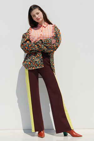 [FW] LINE TRAINING PANTS_BROWN