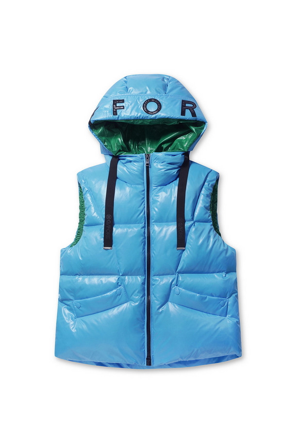 G/FORE -  - Puffer Down Hoodie Vest(WOMEN)