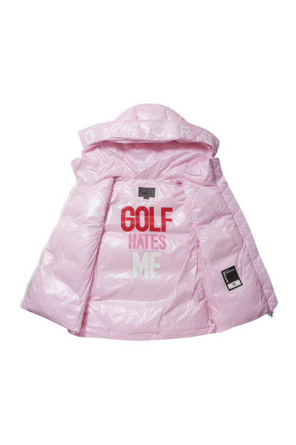 G/FORE -  - Puffer Down Hoodie Vest(WOMEN)