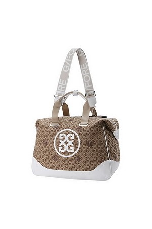 JACQUARD BOSTON BAG_G/FORE
