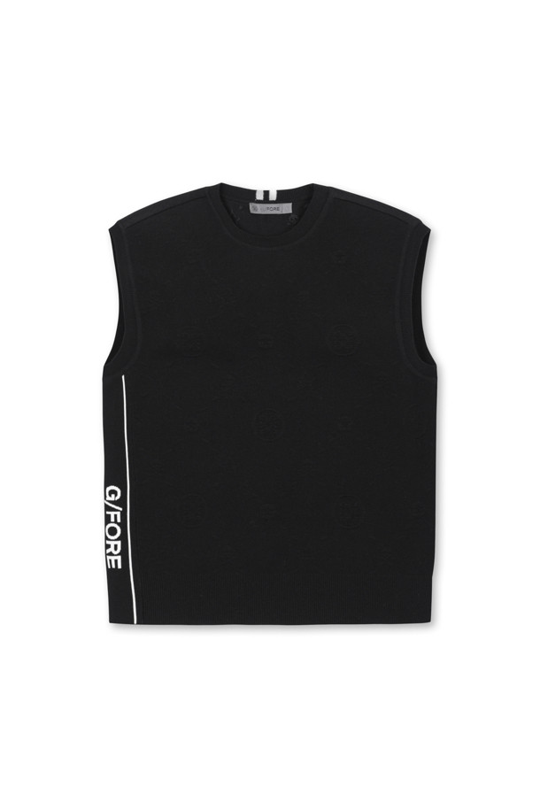 G/FORE -  - ROUND NECK KNIT VEST(MEN)