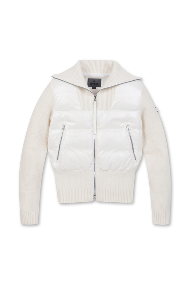 G/FORE -  - KNIT COLLAR HYBRID DOWN JACKET(WOMEN)