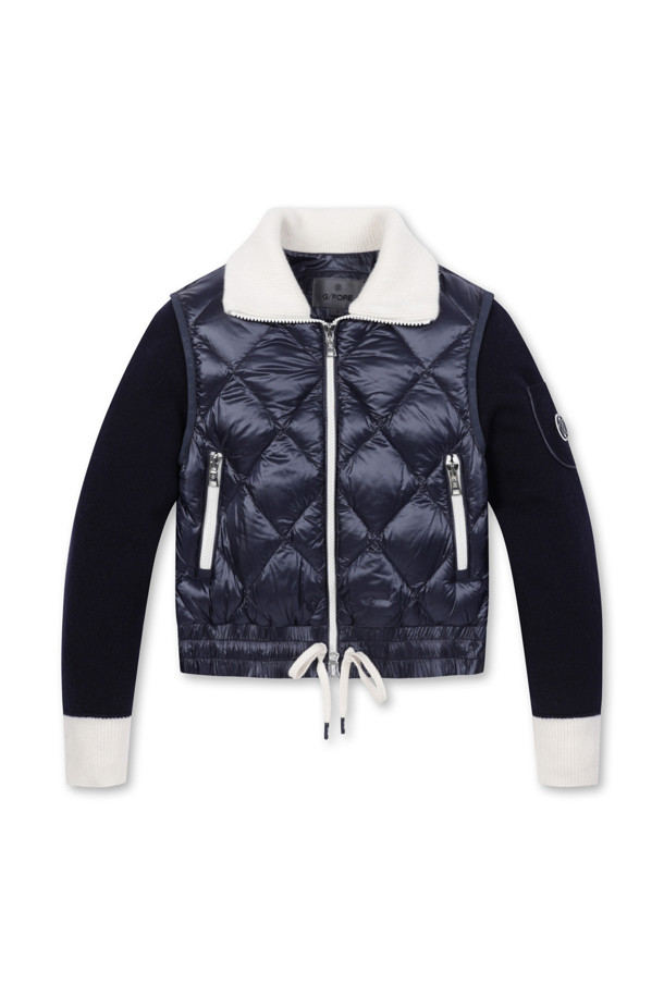 G/FORE -  - KNIT MIXED QUILTED JUMPER(WOMEN)