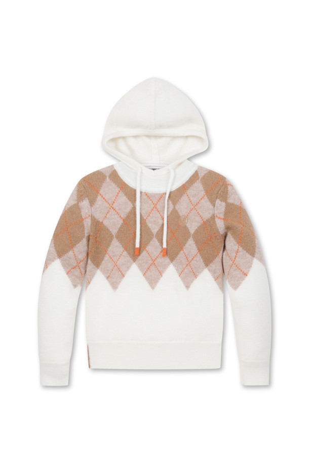 G/FORE -  - ARGYLE PATTERNED HOODIE(WOMEN)