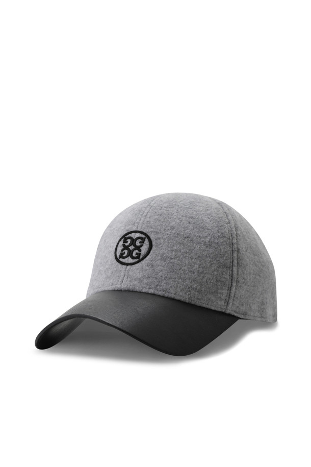 G/FORE -  - CIRCLE G'S LEATHER MIXED CAP(MEN)