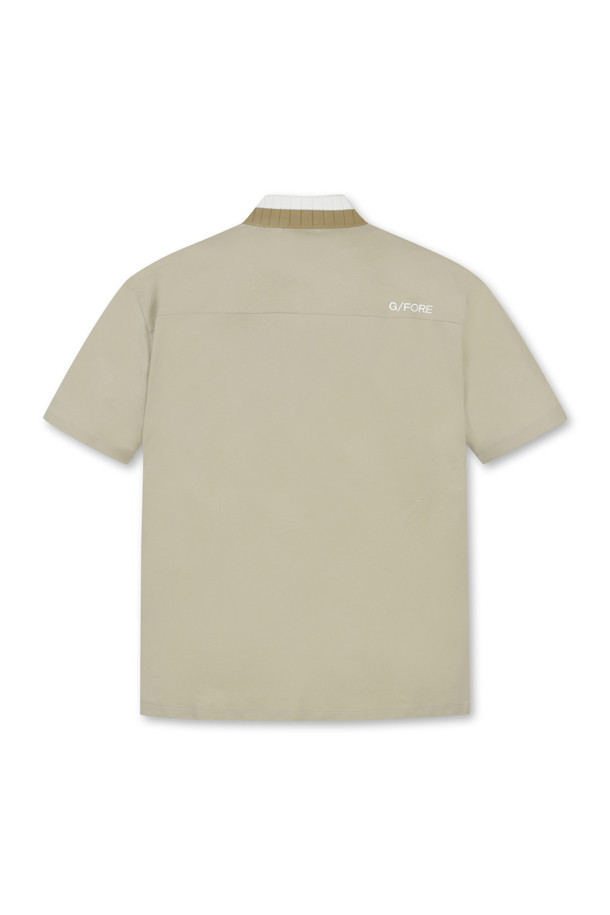 G/FORE - 반팔 상의 - TWO TONE COLLAR ROUND POLO T-SHIRT(MEN)