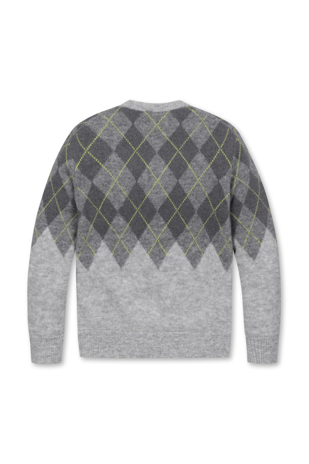 G/FORE -  - ARGYLE PATTERNED WINDPROOF SWEATER(MEN)