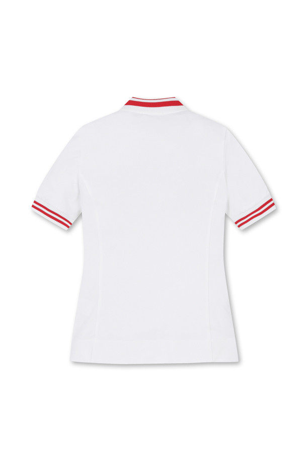 G/FORE - 반팔 상의 - SLIM FITTED CONTRAST POLO T-SHIRTS(WOMEN)