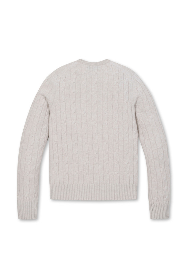 G/FORE -  - CABLE SEMI CROPPED SWEATER(WOMEN)