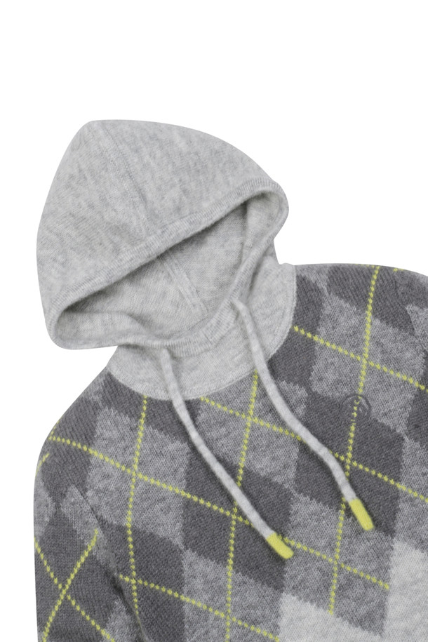 G/FORE -  - ARGYLE PATTERNED HOODIE(WOMEN)